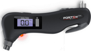 5 In 1 FORTEM Digital Tire Pressure Gauge RPL-16-MPTPG