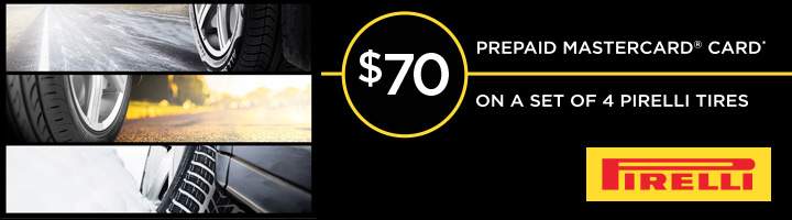 Pirelli tires discount coupons