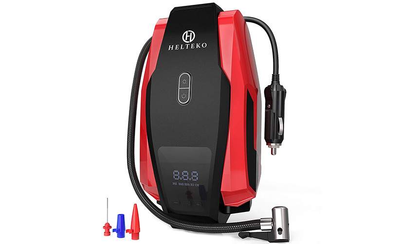 helteko portable air compressor pump