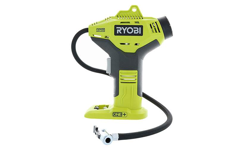 ryobi one+ portable cordless power inflator