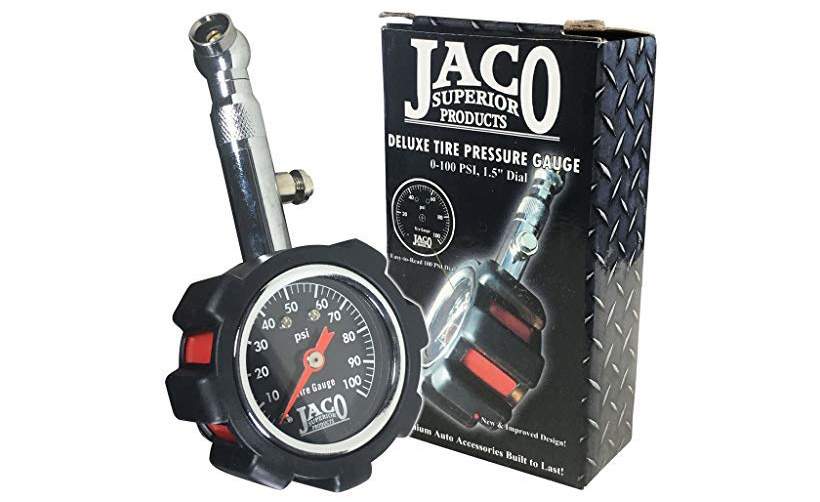 jaco deluxe tire pressure gauge