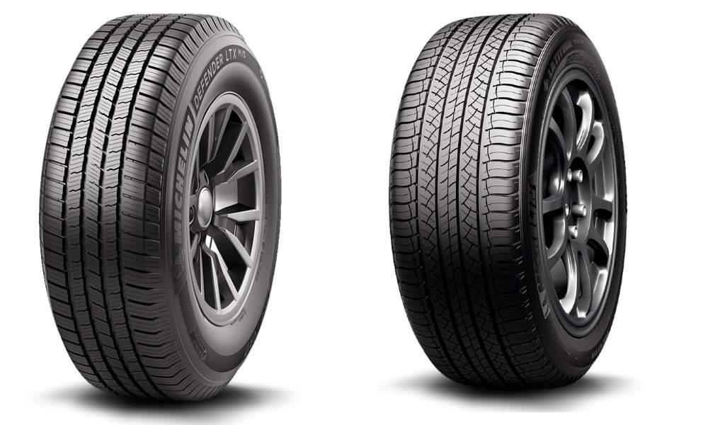 Michelin Defender LTX M/S Vs. Michelin Latitude Tour HP - Tire Reviews Michelin Defender Ltx M/s Vs X Lt A/s
