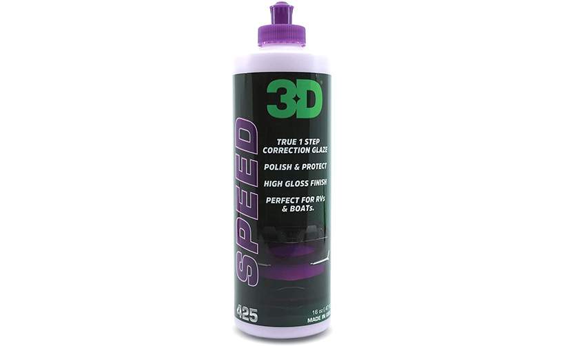 3d speed all-in-one scratch remover and swirl correction with wax protection