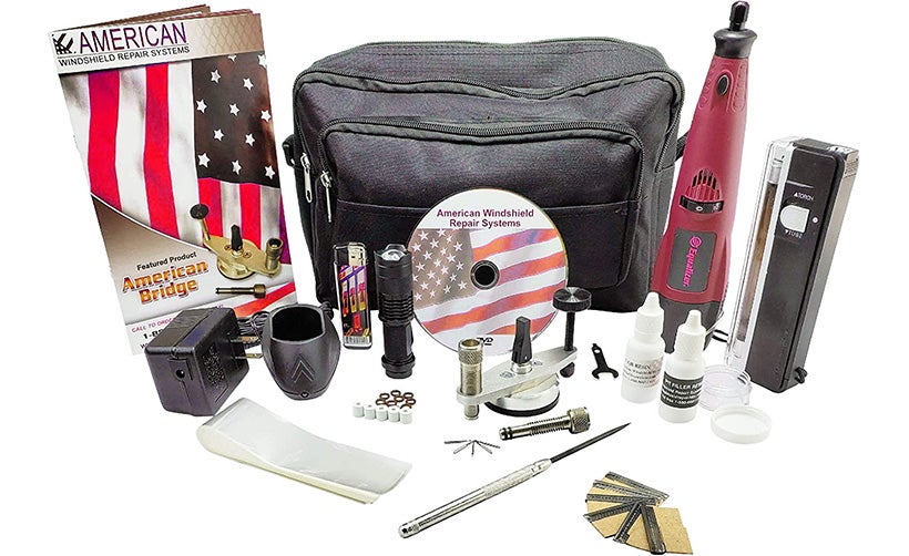 american mini windshield repair kit