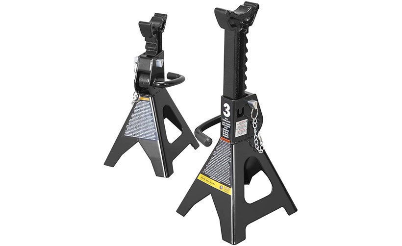 torin 3-ton capacity double locking steel jack stands